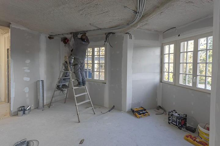 Installation éclairage extérieur Loire